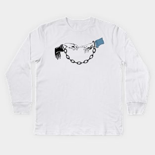 The Creation of WynHaught Kids Long Sleeve T-Shirt